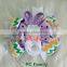 High quality Printed bunny design hair bow