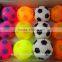 High design top quality kids football toys cheap wholesale custom led rubber ball