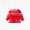 new 2016 apparel kid red raincoat for winter
