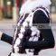 women elegant mink fur vest with fur collar