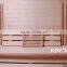 Wholesale cheap luxury dry and wet freestanding far infrared home sauna for sale