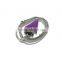 Fashion Triangle And Beautiful Texture Pendant Necklace Delicate Stone Necklace
