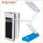 Hot Sales! LED solar powered energy saving desk lamp light