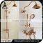 2016 New Gold/Rose gold finish bath&shower faucet set, shower set