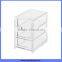 China good supplier Nice looking clear acrylic window jewelry boxes