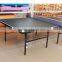 factory standard 15mm/18mm /25mm indoor table tennis table/ping pong table