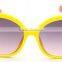 high quality new fashion cool design promotional UV400 pc children/child/baby/kids party funny sunglasses eyeglasses eyewear