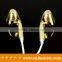 Best earphone company provide gold diamond tears headphone for iphone