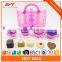 Pretend play plastic cooker kitchen toys tea set