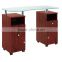 brown modern manicure table salon furniture M713