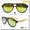 Bamboo wood sunglasses handmade wooden sunglasses with free custom laser logo