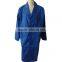 Competitive Price Work Clothing Blue Designer Lab Coat, Colored Long Sleeve Cotton Doctor Uniforms Blue Lab Coat for Hospital