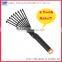 9 teeth plastic garden leaf rake