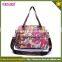 vivisecret fashion handbags with flower printing on front of handbag