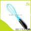 kinds of color whisk egg beater with eggplant handle