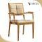 Wholesale dining room furniture modern armrest dining chair for sale