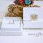 Wedding Creative Custom Ring Box with beaded name plate of O For Engagement