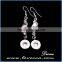 New wholesale antique colorful square large gemstone earrings