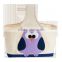 Best Seller Textile Organizer Cotton Canvas Storage Caddy with Felt Embroidery
