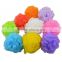 (JML) Colorful Bath Accessories Bath Sponge and Shower Ball Mesh Bath Ball with good quality