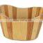 2015 year china suppliers sale FSC&ISO9001&SA8000 foot massage wooden bucket
