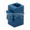 Keystone CAT6 RJ45 Network Connector With Blue Color