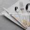 Gold plated cutlery set for Dubai, Middle-east market
