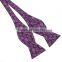 mens 100% silk bow tie