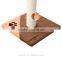 Pawhut Cat Tree Scratching Post-Beige/Light Brown