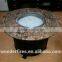 Round Cast Aluminum Gas Fire PIt Table