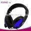 USB PC Games headset headphone with Flexible microphone