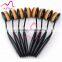 2016 oval synthetic hair 10pcs makeup brush makeup retractable brush