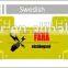 Home Security electric fence System In Use Warning Yard Fence Post Signs Lot