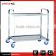 Stainless steel Hotel Trolley/Stainless Steel Dining Cart/Stainless Steel Serving Cart
