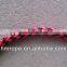 pp hollow braid rope 8 strand red and black