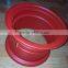 5.00-10 Jiujiu 2pcs forklift steel wheels--rim and side ring