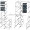 Hot dip-galvanized scaffolding layer truss for hanging speaker