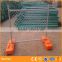 2016 hot sale 32mm pipe temporary fence and temporary fence feet