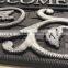 Silver Copper Color Painted Recycled Rubber Door Mats