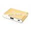 1080P HDMI And VGA+Audio Dual Display Converter Digital AV Multiport Adapter Golden
