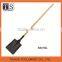 wooden handle coal shovel