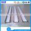 materials 6063 industrial u shape extrusion profile of aluminum