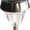 2-PC Stainless Steel Solar Path Light Outdoor LED Landscape Lawn Garden Lamp- 115 mm
