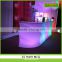 Hot Sale RGB Rechargeable Acrylic Luminous Plastic Led Furniture