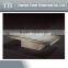 luxury furniture glass top marble base square coffee table center table