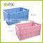 emc foldable crates, plastic foldable crates with different sizs