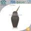 White Minimalist Concrete Woodpecker Ornament for home decor