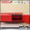 Latest modern tv cabinet fair price furniture wardrobe metal locker with showcase