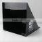 Custom 5 tier Black Perspex Organic Glass Acrylic Displays and Shelf