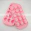 Heart shape silicone baking molds / cheap silicone baking form / custom bake mold